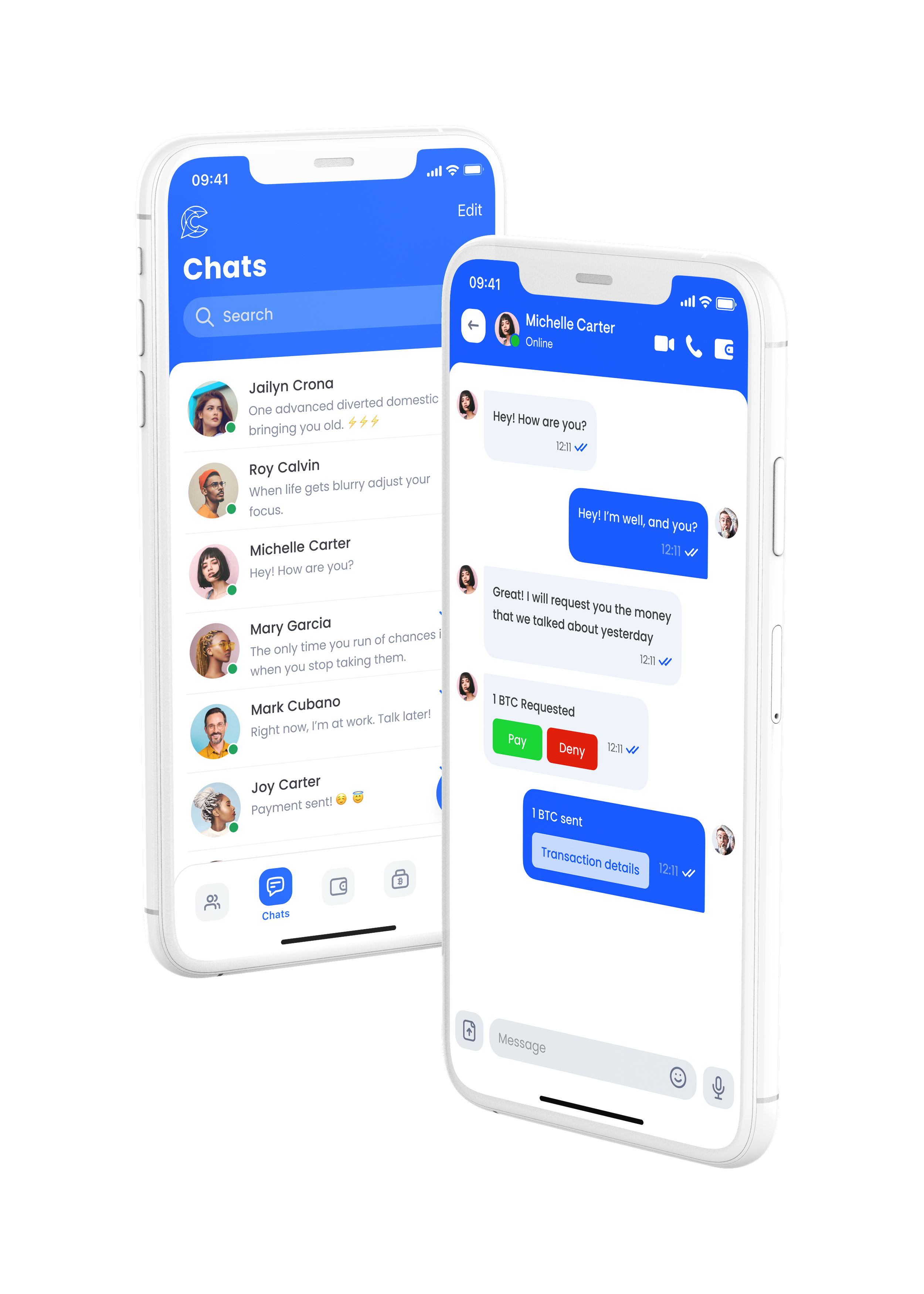 Chatoo blockchain based app